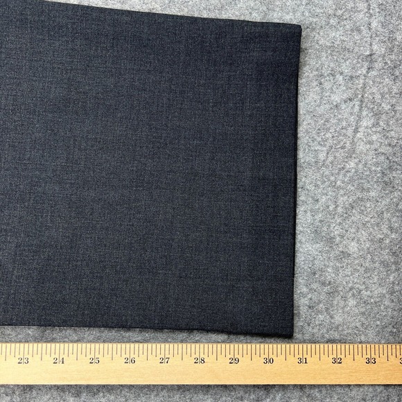 Eddie Bauer Pants Womens 8 Dark Gray Wool Straight Leg Stretch Career Trousers - Picture 11 of 13